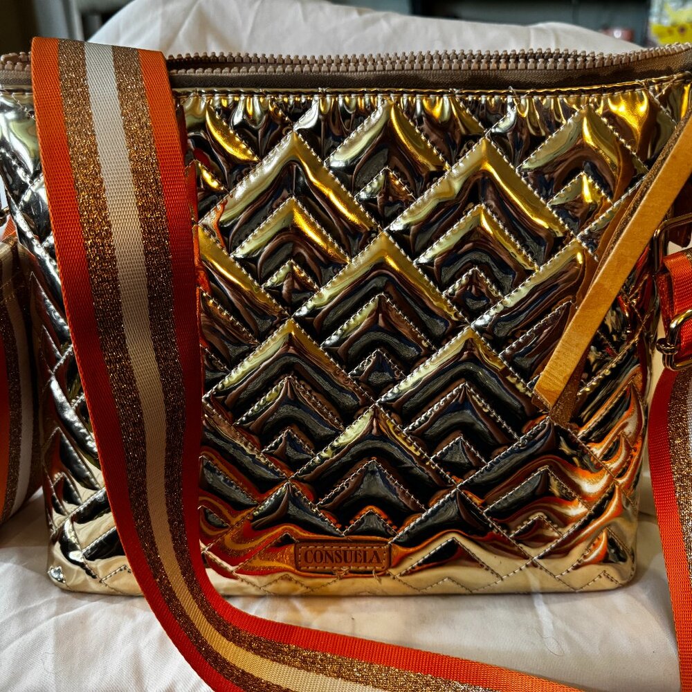 Gold Consuela crossbody